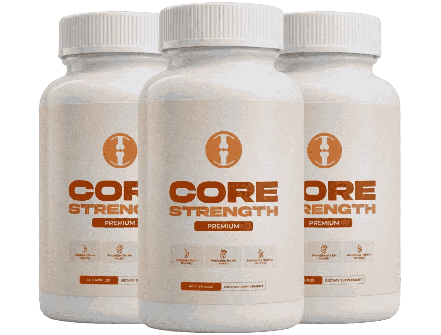 CoreStrength  3 Bottle Package - 90 Day Weight Loss Supplement Supply
